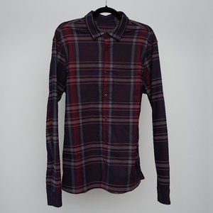 Lululemon Mason's Peak Soft Flannel Button Up
